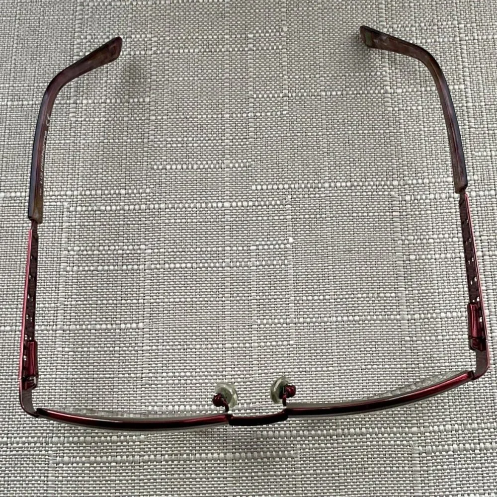 Liz Claiborne Women Glasses Frame Red Tone Eyeglasses L306 130 52[]16 Frame